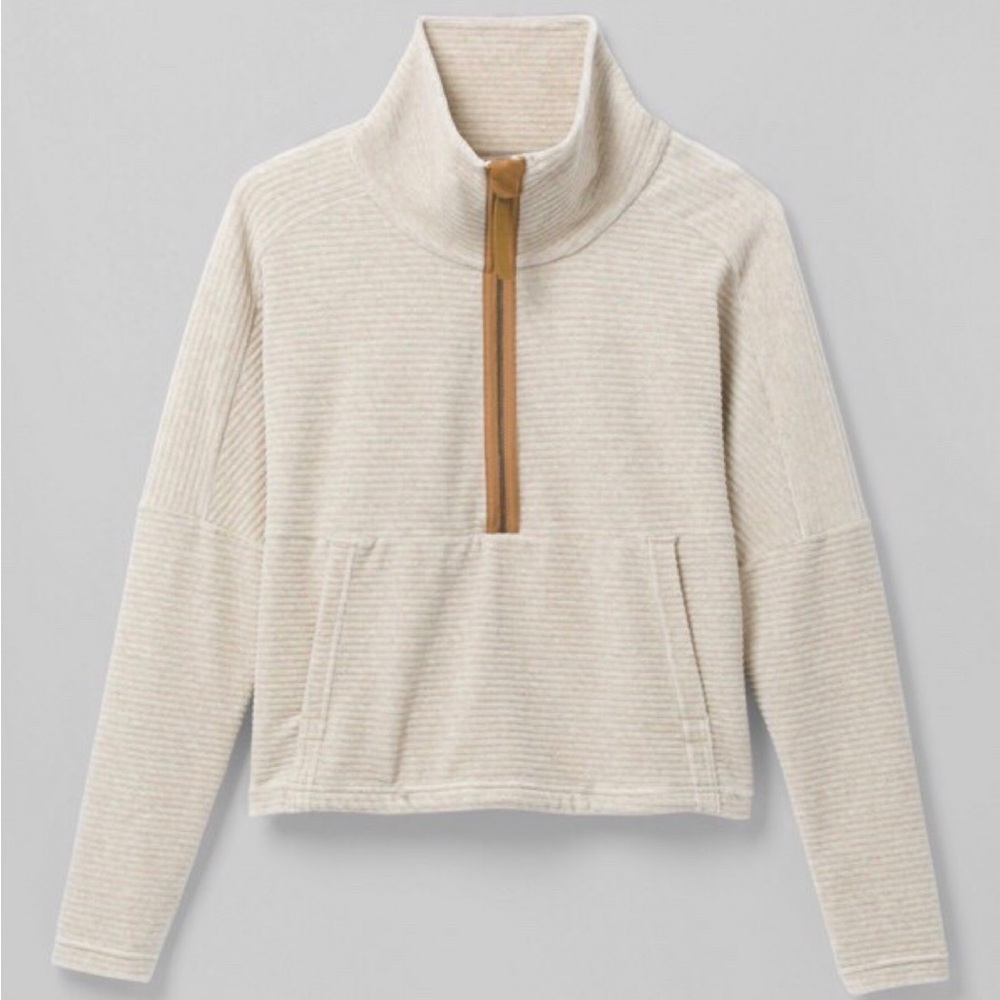 Velour quarter zip